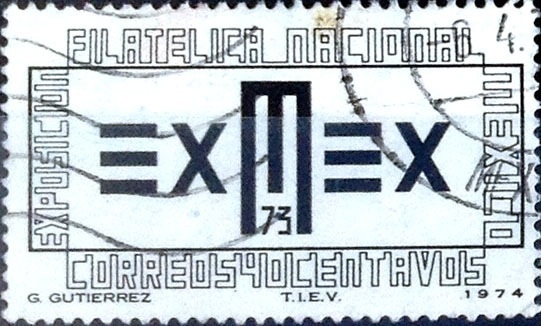 Intercambio crxf 0,20 usd 40 cent. 1974