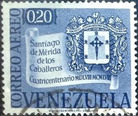 Intercambio 0,20 usd 20 cent. 1958