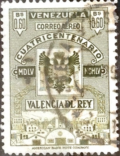 Intercambio 0,25 usd 60 cent. 1955