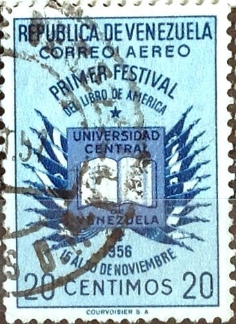 Intercambio 0,20 usd 20 cent. 1956