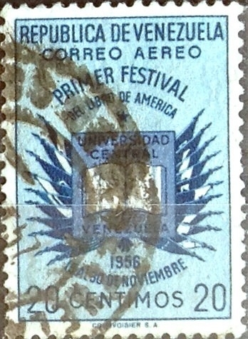 Intercambio 0,20 usd 20 cent. 1956