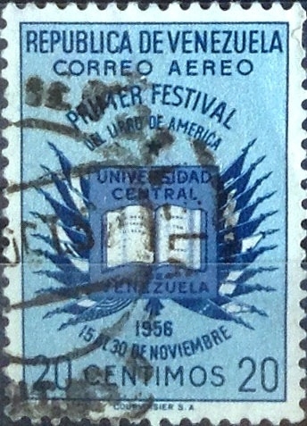 Intercambio 0,20 usd 20 cent. 1956