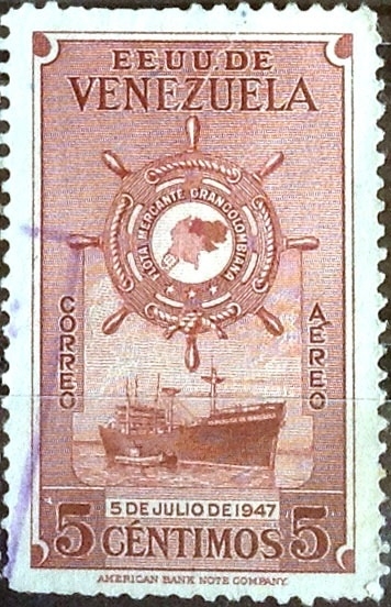 Intercambio 0,20 usd 5 cent. 1948