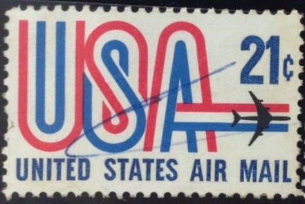 USA y avión 