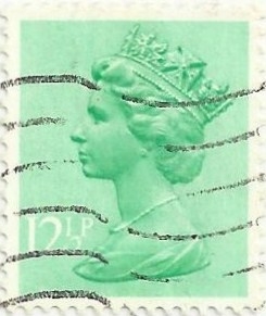 SERIE ISABEL II TIPO MACHIN. VALOR FACIAL 12½ p. YVERT GB 1018