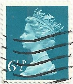 SERIE ISABEL II TIPO MACHIN. VALOR FACIAL 6½ p. YVERT GB 733