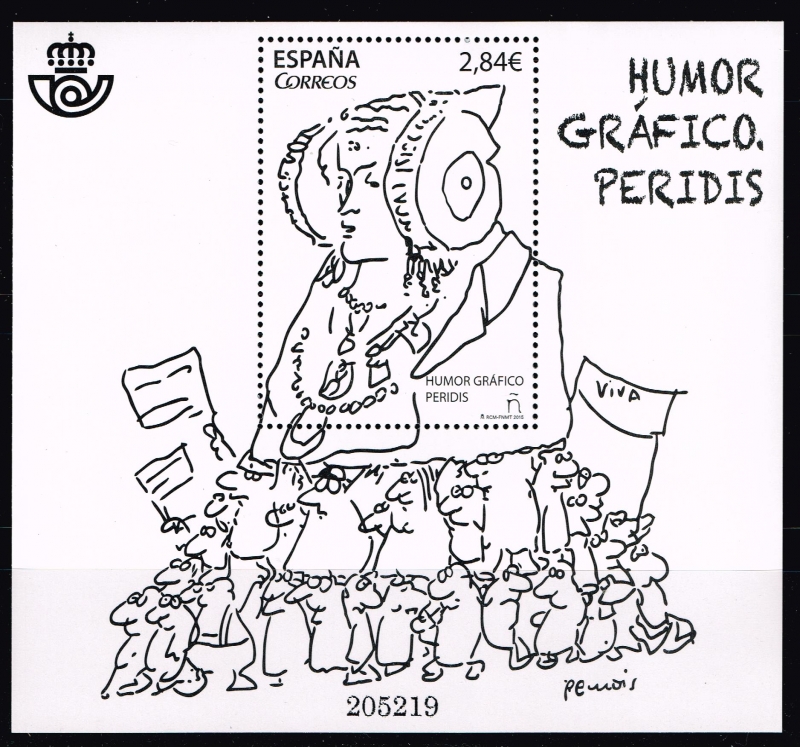 Edifil  4978 HB  Humor gráfico.  