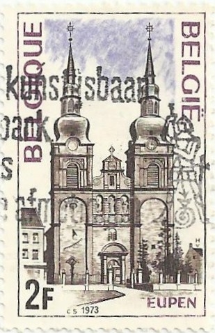 TURISMO. IGLESIA DE SAN NICOLÁS, EN EUPEN. YVERT BE 1678