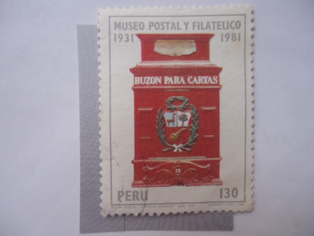 Buzon - Museo Postal y Filatelico 1931-1981.