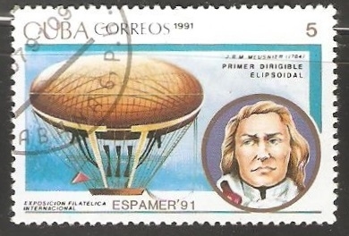 1er dirigible elipsoidal