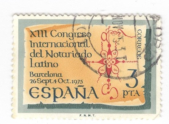 Edifil 2283. XIII Congreso internacional del notariado latino