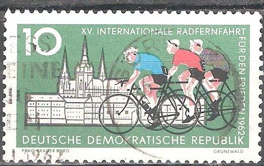 XV. Ciclo de larga distancia internacional por la paz de Berlín-Praga-Varsovi,1962(DDR).