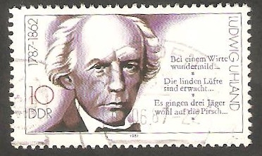 2711 - Ludwig Uhland, poeta