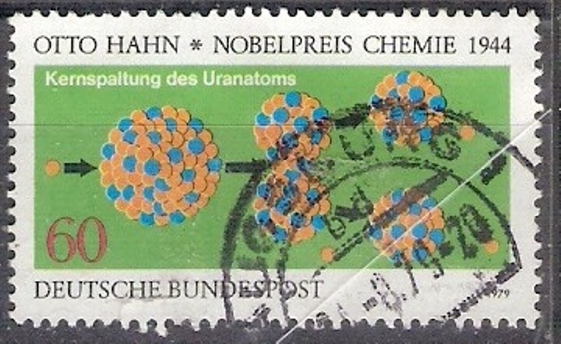 867 - Otto Hanh, Nobel de Química en 1944