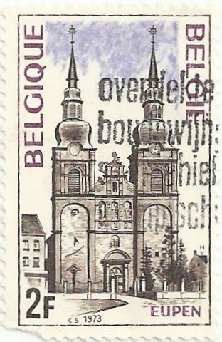 (150) TURISMO. IGLESIA DE SAN NICOLÁS, EN EUPEN. YVERT BE 1678