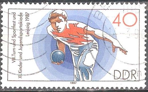 VIII.Festival de Gimnasia y deportes y XI. Infantil y Juvenil de Leipzig 1987-DDR.