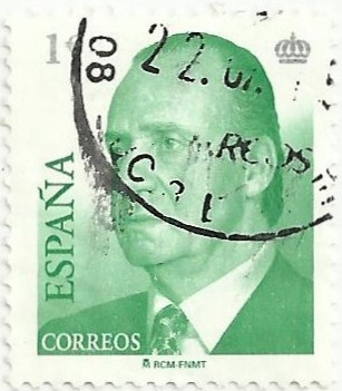 (175) SERIE BÁSICA JUAN CARLOS I. IVa SERIE. VALOR FACIAL 1€. EDIFIL 3863