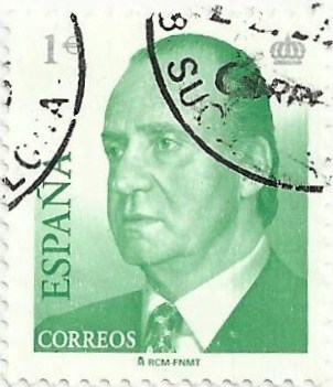 (176) SERIE BÁSICA JUAN CARLOS I. IVa SERIE. VALOR FACIAL 1€. EDIFIL 3863