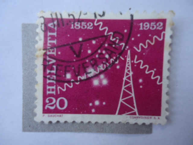 Helvetia - 1852-1952 (Yv/519)