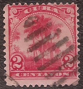 Palmeras de coco 1899 2 centavos