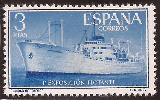 Exposición flotante en buque 