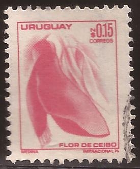 Flor de Ceibo  1976  0,15 nuevo peso