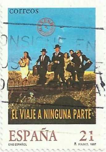 CINE ESPAÑOL. EL VIAJE A NINGUNA PARTE. EDIFIL 3472