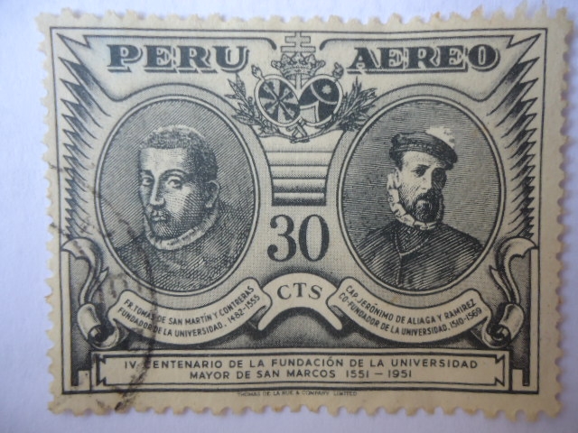 IV Centenario de la Fundación de la Universidad Mayor de San Marcos 1551-1951