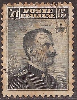 Víctor Manuel III  1906 15 centesimi