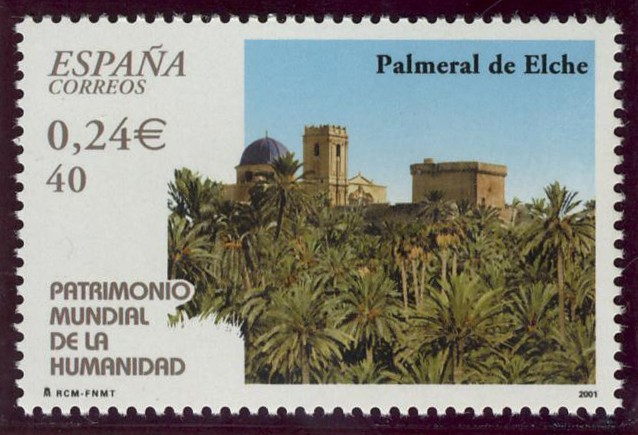 ESPAÑA - Palmeral de Elche