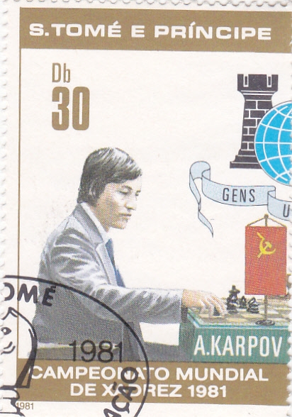 campeonato mundial de ajedrez- A.KARPOV-