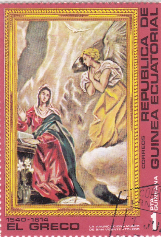 La Anunciación- El Greco 