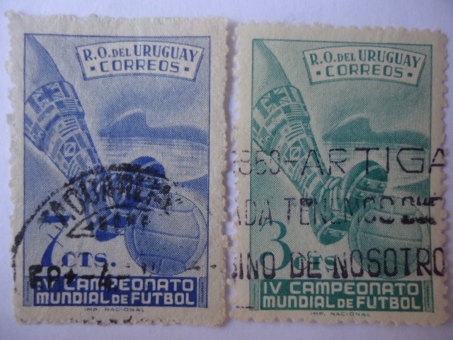 República Oriental del Uruguay. Football Mundial  1950