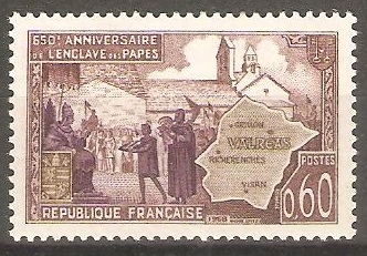 650 ANNIVERSAIRE DE LENCLAVE DES PAPES