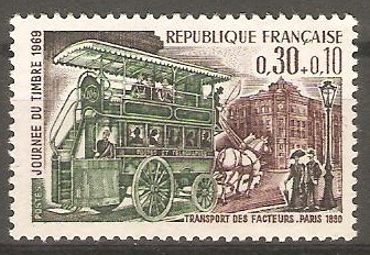 TRANSPORT DES FACTEURS- PARIS 1890