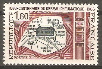 CENTENAIRE DU RESEAU PNEUMATIQUE 1866-1966