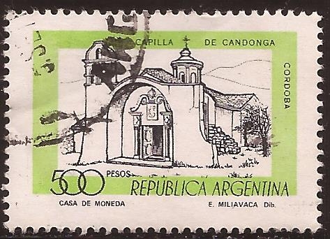 Capilla de Candonga, Córdoba  1978  500 pesos