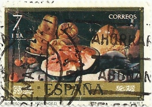 DIA DEL SELLO. LUIS EUGENIO MELÉNDEZ. BODEGÓN, VALOR FACIAL 7 Pts. EDIFIL 2365