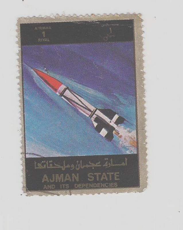 1973 Historia del Espacio (AJMAN)