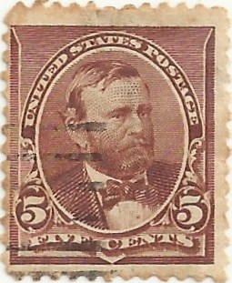 DENTADO 12. ULYSSES S. GRANT. YVERT US 74