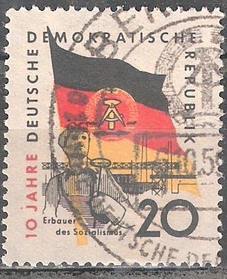 X.años DDR, constructores del socialismo.