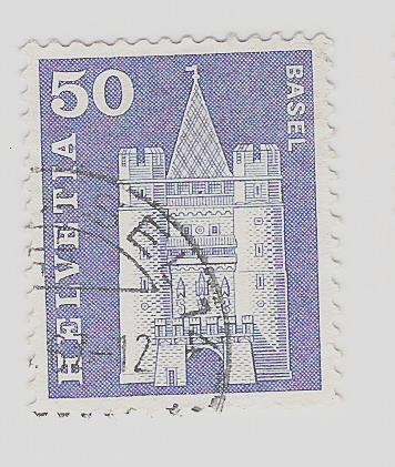 1960 Definitive Issues Spalentor, Basel