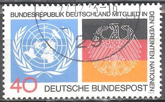 Admisión de la República Federal de Alemania de la ONU.