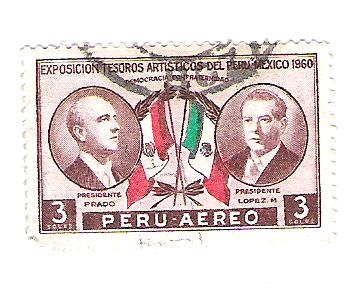 Exp. Tesoros artisticos Mexico Perú