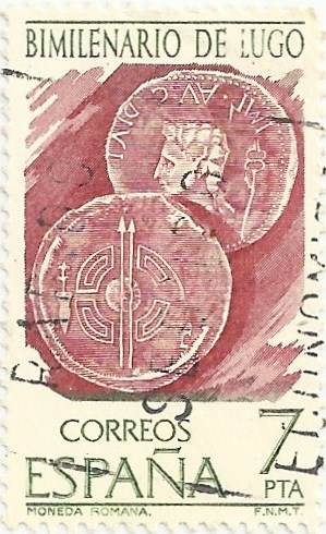 BIMILENARIO DE LUGO. MONEDAS ROMANAS. EDIFIL 2358