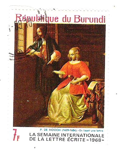 Semana  internacional de la letra escrita 1968