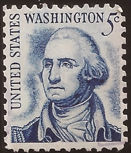 George Washington 1981 5 centavos