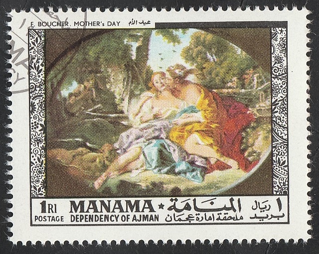 Manama 7 - Día de las Madres, Pintura de Boucher