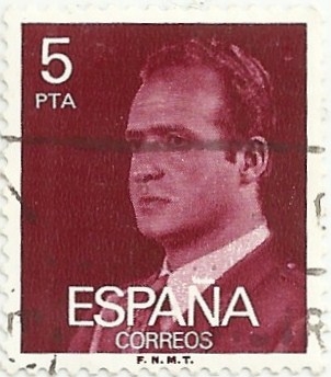 (216) SERIE BÁSICA JUAN CARLOS I. Ia SERIE. VALOR FACIAL 5 Pts. EDIFIL 2347