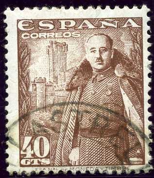 General Franco y Castillo de la Mota